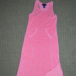 Ralph Lauren French Terry Long Racerback Dress, Girls Large